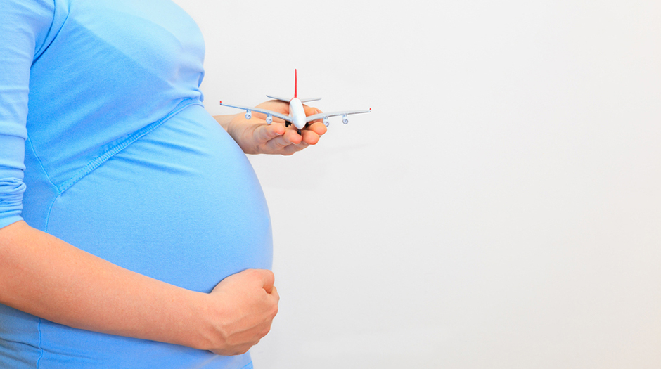 early pregnancy travel by flight