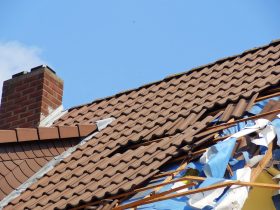 storm, storm damage, roof